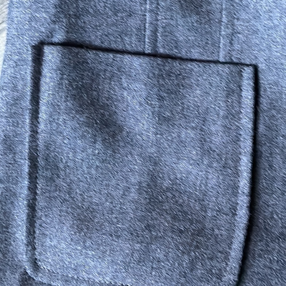 Pendleton suit size 8 jacket 10 pant gray Virgin Wool lined Career - Picture 4 of 11